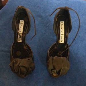 Christian Lacroix dress heels